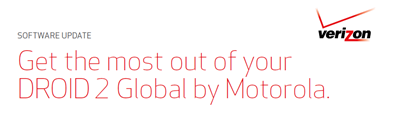 Droid 2 Global Update