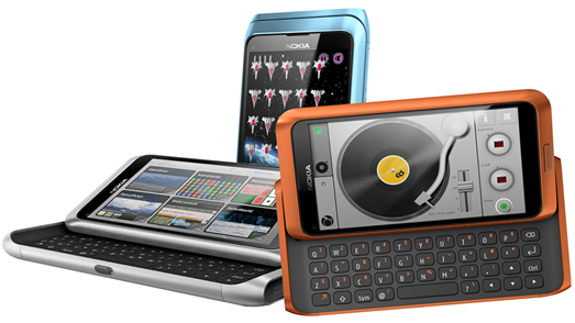 Nokia E7 With Qt Quick Demos