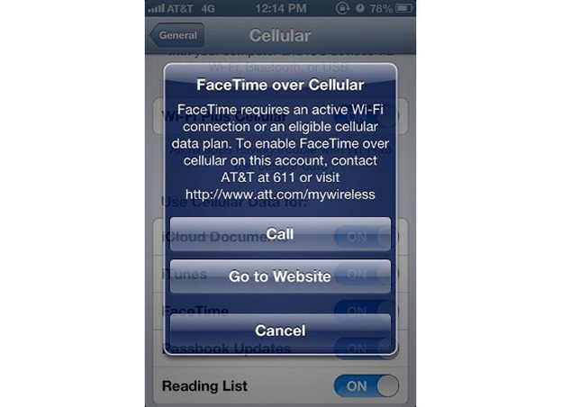Face Time Video Calling to AT&T
