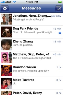 Facebook Messenger App For iOS