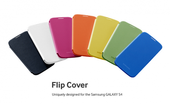 Flip Cover of the Samsung Galaxy S4