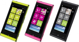 Fujitsu Toshib  IS12T Windows Mango Phone
