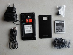 Samsung Galaxy S II Box Contains