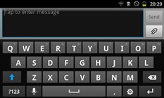 Samsung Galaxy S II Keyboard 