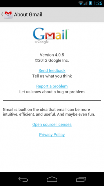 Gmail App Update Brings ICS Features To Honeycomb Devices