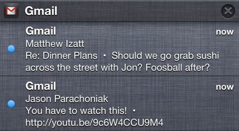 Gmail App Update v1.2.7812 for iOS