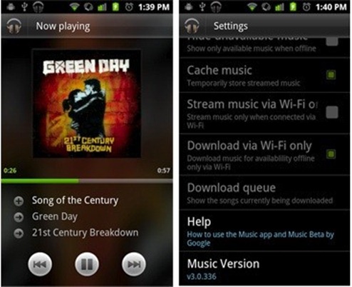 Google Cloud Based Music App Leaked