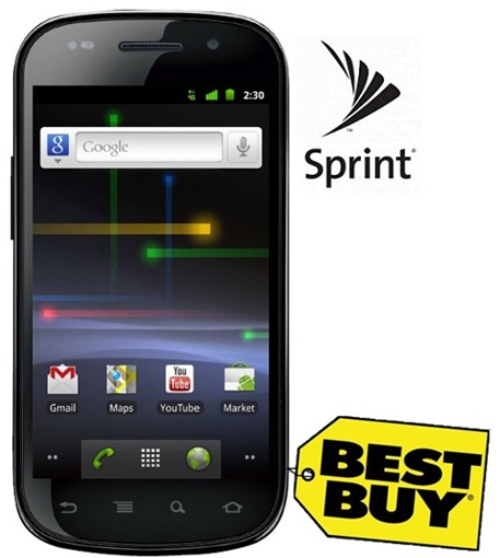 Google Nexus S 4G Pre-Orders At BestBuy