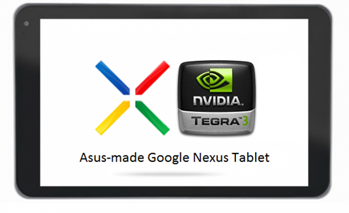 Asus/Google Nexus Tablet With Tegra 3