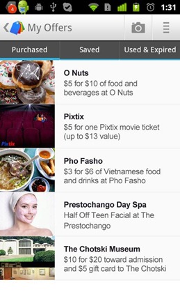 Google Offers For Android