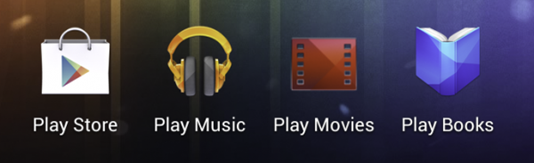 Google Play's New Icons