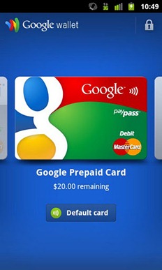 Google Wallet On AT&T Samsung Galaxy Nexus