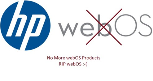 No More webOS Products From HP