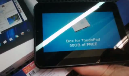 Box.net App To Offer 50GB Of Cloud Storage For HP TouchPad