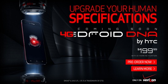 HTC Droid DNA Pre-Order