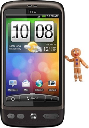 HTC Desire Gets Official Gingerbread ROM Leaked