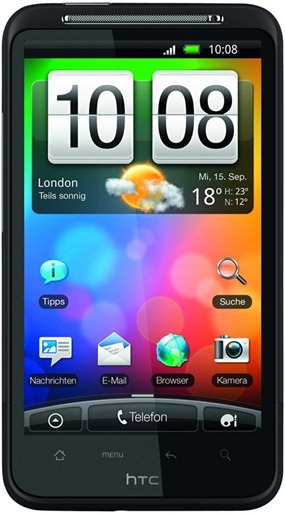 HTC Desire HD Coming