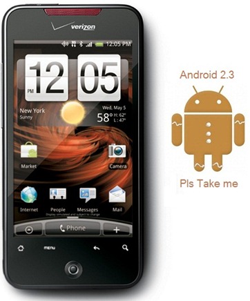 Verizon HTC Droid Incredibe Unconfirmed Gingerbread Update