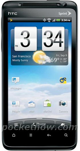 Sprint’s HTC EVO Design 4G First Press Shot