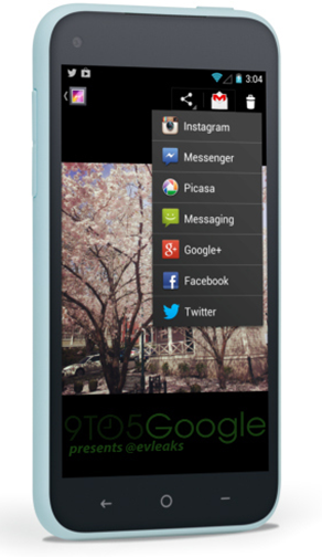 HTC First with Facebook Home UI
