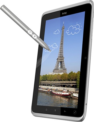HTC Flyer with Stylus