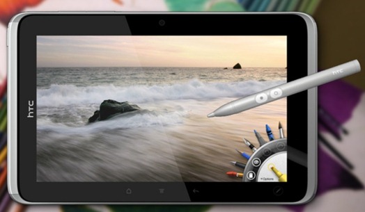 HTC Flyer With Stylus