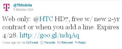 T-Mobile Tweet