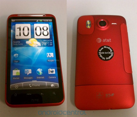 HTC Inspire 4G Red Leaked Image
