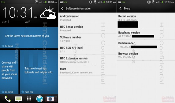 HTC Sense 5 Screenshots