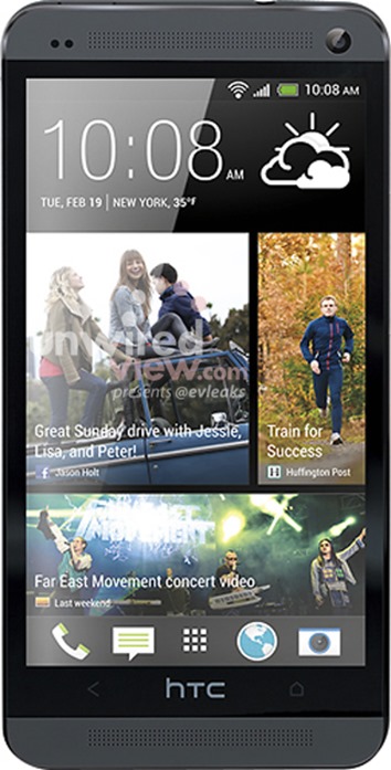 HTC One Black Render