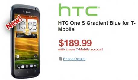 Wirefly HTC One S Pricing