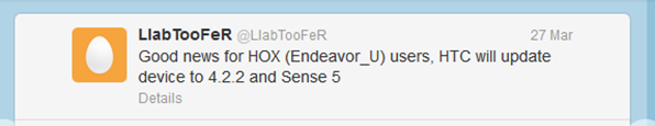 HTC One X will receive Android 4.2.2 Jelly Bean update and Sense 5