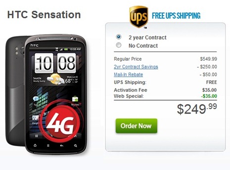 HTC Sensation Hits Cincinnati Bell For $249.99