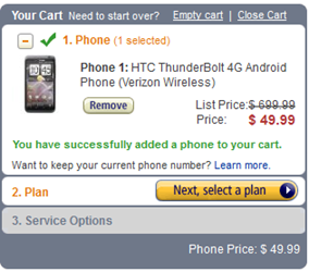 HTC Thunderbolt Now Available For Just $49.99 At Amazon 