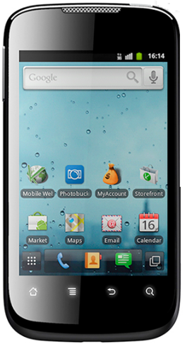 Huawei Ascend II Front