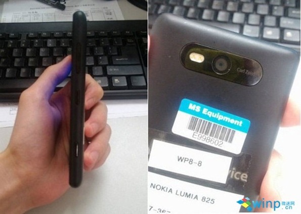 Images of Nokia Lumia 825 surfaced in China