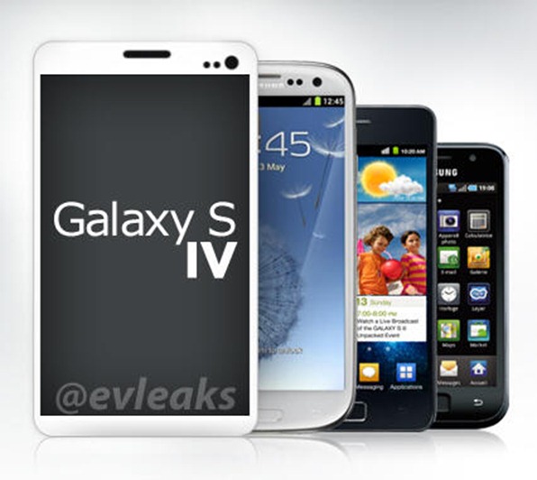 Image of the Samsung Galaxy S IV has spotted on Twitter webiste