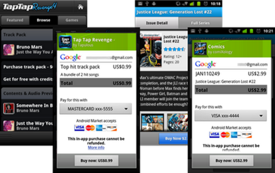 In-App Billing For Android Market