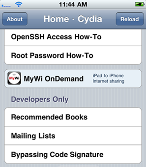 Unthered Jailbreak For Apple iOS 4.3.2