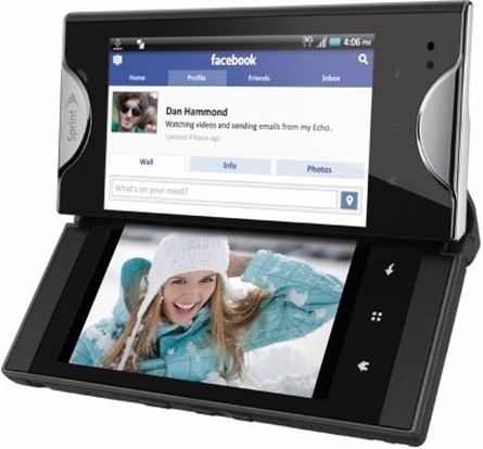 Kyocera Echo - Dual TouchScreen Android For Sprint