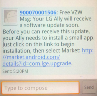 Upgrade Utility App For LG Ally