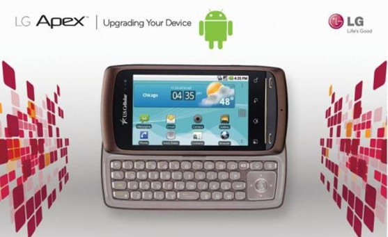 LG Apex Android 2.2 Froyo Update