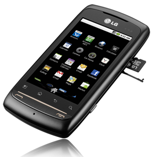 LG Axis AS740 Full Specifications