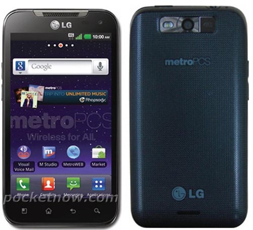 LG Connect 4G For MetroPCS