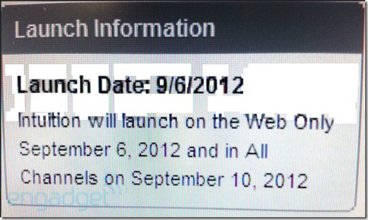 LG Intuition Set For September 6th Web-Only Release
