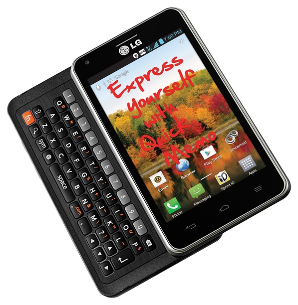 Sprint Announces LG Mach - A Solid Mid Ranger with QWERTY Keyboard ...