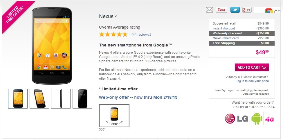 deals-nexus-4-at-t-mobile-now-costs-49-99-after-rebate-deal-ends-on