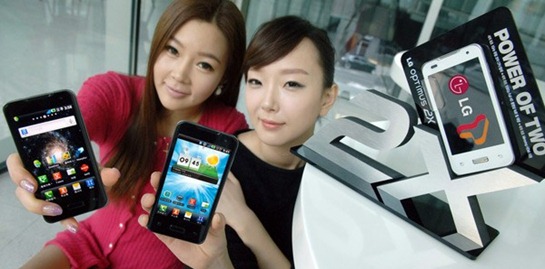 LG Optimus 2X Hits Korea