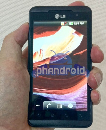 LG Optimus 3D Leaked Image