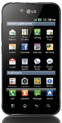 LG Optimus Black On T-Mobile UK Website